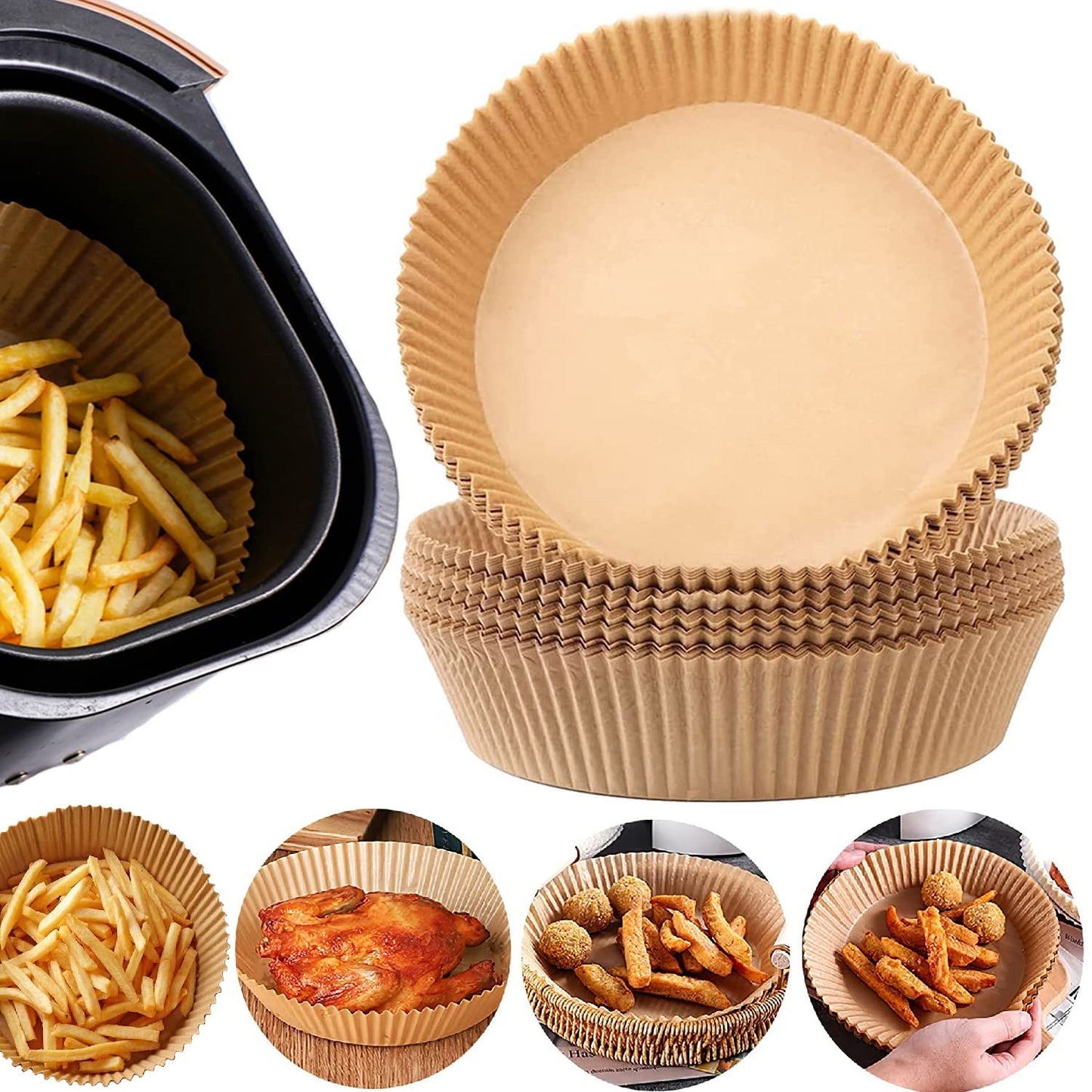 Air Fryer Paper Food Disposable Paper Liner