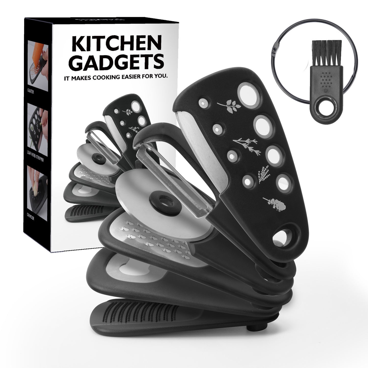 6 Pieces Kitchen Gadgets Can Be Stacked