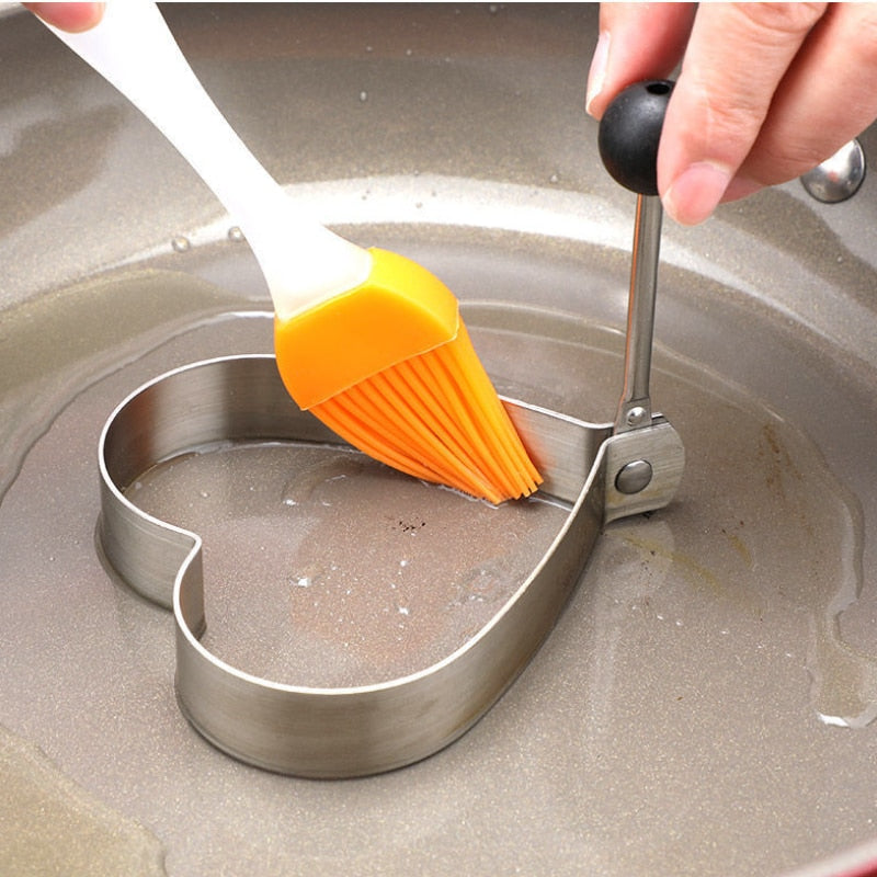 Stainless Steel 5 Style Fried Egg Pancake Shaper Omelette Mold Mould Frying Egg Cooking Tools Kitchen Accessories Gadget Rings